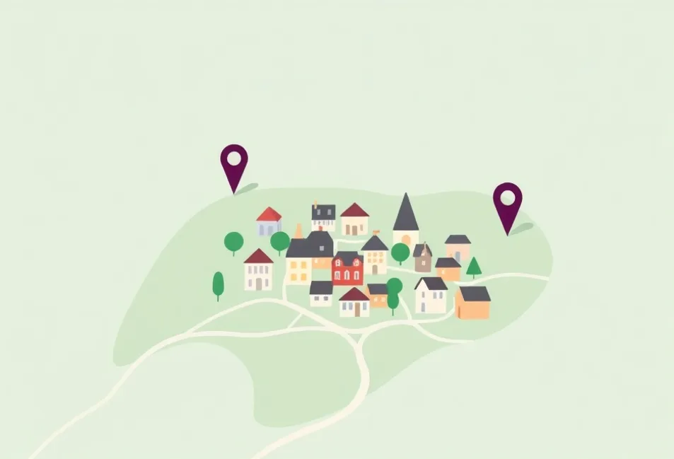 Carte du secteur d'intervention autour de Wattignies (59139)